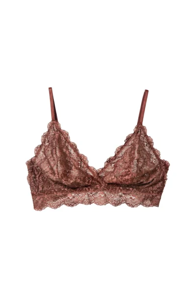 Sutiã Lenço Renda Deep Brown